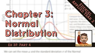 Normal Distribution 11 • Extra Binomial Approximation example • Stats2 Ex3F • 🎲 [upl. by Pietje]