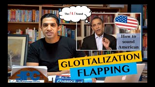 Glottalization amp Flapping in American English the sound t phonologicalprocesses phonology [upl. by Deibel]