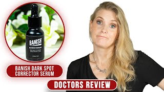 Banish Dark Spot Corrector Serum Review Does it REALLY Work for acne scars and hyperpigmentation [upl. by Oiruam320]