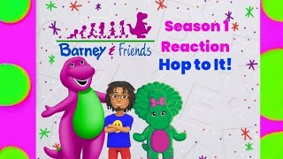 Barney and Friends Reaction  Episode 12 Hop to it [upl. by Lathan]