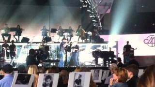 Jason AldeanKelly Clarkson duet rehearsal CMA 2010 [upl. by Ynaffyt850]