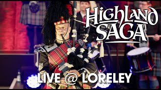 Highland Cathedral LiveLoreley  Highland Saga A Vibrant Fusion of Scottish Music amp Bagpipe Rock [upl. by Yelrebma729]