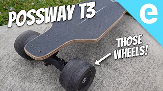 499 Possway T3 Electric Skateboard Review [upl. by Partridge]