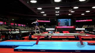 HUBAREVA Yelyzaveta UKR  2021 Artistic Worlds Kitakyushu JPN  Qualifications Balance Beam [upl. by Clementina]