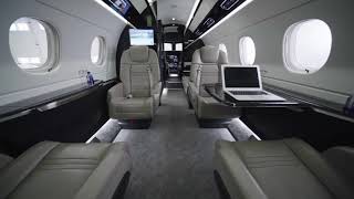 AirSprint  Take A Look Inside The Embraer Praetor 500Legacy 450 [upl. by Ennahs123]