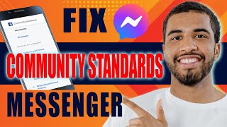 How to Fix Community Standards on Facebook Messenger 2024 [upl. by Irved]