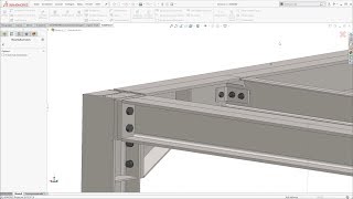 Create vertical  fixed ladders in SOLIDWORKS with SolidSteel parametric easy and adoptable [upl. by Mosnar531]