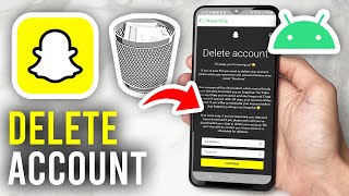 How To Delete Snapchat Account On Android  Full Guide [upl. by Lambart]