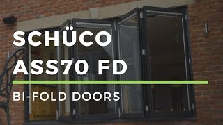 DWL  Schüco ASS70 FD bifolding doors [upl. by Fein599]