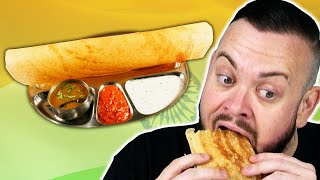 Irish People Try Indian Dosa [upl. by Nart370]