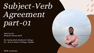 Medi Englishclass01 Subject verb agreement part01 [upl. by Ancelin]