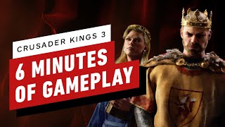 6 Minutes of Crusader Kings 3 Gameplay [upl. by Siana]