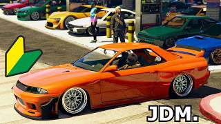 What JDM Car Meets Are Like In GTA Online [upl. by Takakura732]