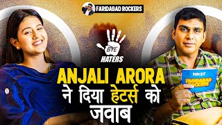 Anjali Arora ने दिया हेटर्स को जवाब AnjaliAroraMaxu  FARIDABAD ROCKERS [upl. by Rizika788]