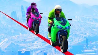 JELLY vs SANNA COUPLE RACING ON GTA 5 GTA 5 Funny Moments [upl. by Yaned]