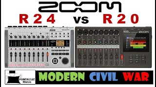 ZOOM R24 vs ZOOM R20 [upl. by Callery]