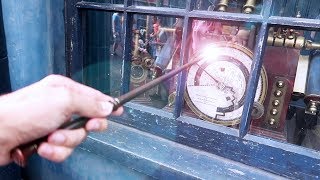 A Comprehensive Look At Interactive Wand Magic In Diagon Alley And Hogsmeade At Universal Orlando [upl. by Aicittel]