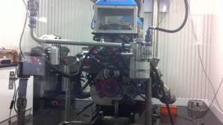 1100hp AUS 398 Pro Stock Drag Car Engine [upl. by Ahsinyd]