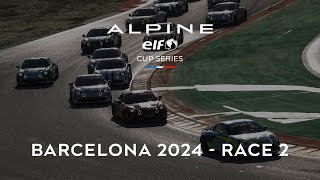 2024 Alpine ELF Cup Series season  Circuit de Barcelona—Catalunya  Race 2 [upl. by Fiann]