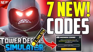 ⚠️UPDATE⚠️️ TOWER DEFENSE SIMULATOR ROBLOX CODES 2024  TOWER DEFENSE CODES 2024  TDS [upl. by Riesman]