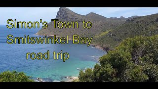 Driving Simons Town to Smitswinkel Bay [upl. by Allimaj]