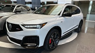 Platinum White 2025 Acura MDX TypeS Advance Walkaround [upl. by Ettinger487]