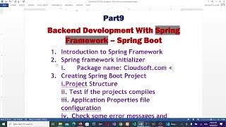 Spring Boot And Angular Employee Backend Dev With Spring Boot Part10 A [upl. by Hermosa]