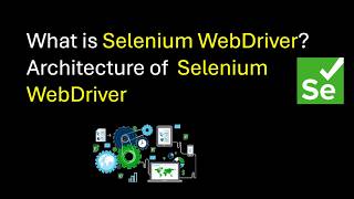 Selenium WebDriver Tutorial  Architecture of Selenium WebDriver  Introduction to Selenium [upl. by Daraj]