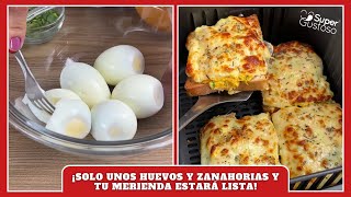 ¡Solo unos huevos y zanahorias y tu merienda estará lista [upl. by Farnham]