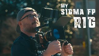 My Sigma FP Rig  Andycine Micro V Mount Battery Review Sigma 2470mm f28  Leica 28mm f28 [upl. by Deeann]