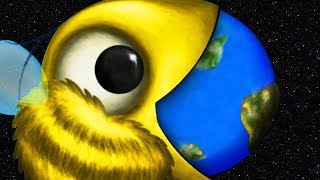 GIANT BEE EATS THE EARTH  Tasty Planet Forever Part 6  Pungence [upl. by Cirala755]