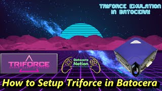 How to Setup Triforce in Batocera [upl. by Tanhya]