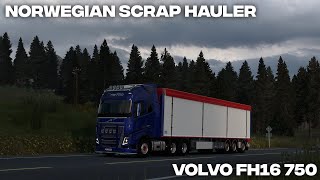 Volvo FH16 750  Metal Recycling  Molde to Otta [upl. by Heron297]