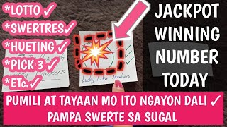 3 DAYS MAINTAINING LUCKY TARGET WINNING NUMBERS SA LOTTO SWERTRES HUETING [upl. by Assirhc686]