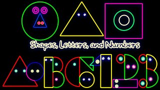 10 Vocoded The Alphabet Songs ABC123 and Shapes Adventures Circles Triangles Squares [upl. by Lyndel853]