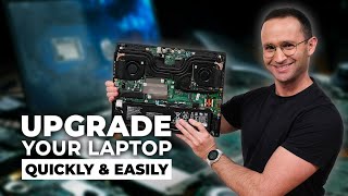 How to Upgrade Your Laptop Memory Storage and WiFi [upl. by Atteve356]