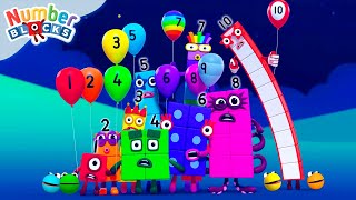 La SUMA  Aprende a sumar  Nivel 1  Dibujos animados para niños  Numberblocks en español [upl. by Asertal]