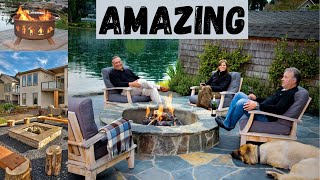 backyard fire pit ideas landscaping55 Gorgeous Fire Pit Ideas and DIYs IdeasAwesome Firepit Ideas [upl. by Ttenyl]