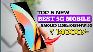 Top 5 best budget 5G mobile under 14000 with AMOLEDOIS44WTop 5 Newly launched 5G mobile under 14K [upl. by Natsirhc373]