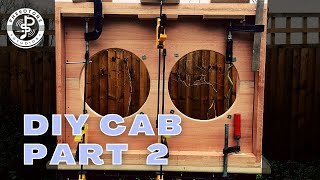 Guitar cabinet build  part 2 [upl. by Ahsilat]