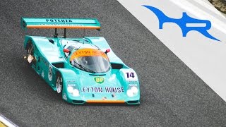 Porsche 962 Leyton House Pure Sound at SpaFrancorchamps [upl. by Atirahc528]