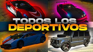 Así puedes CONSEGUIR Todos los AUTOS de LUJO y DEPORTIVOS de GTA V😱  Ubicaciones  GTA 5 [upl. by Maidie731]