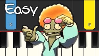 Hypnodancer PVZ  Meme Song  EASY PIANO TUTORIAL [upl. by Annaeed]