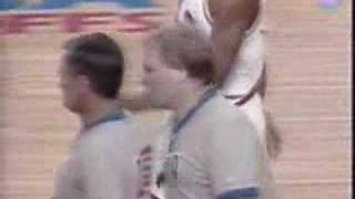 Bulls vs Cavs 1992 game 1 6 [upl. by Odnomra]