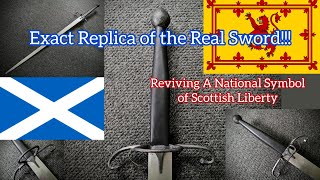 Making the William Wallace Claymore  An Exact Replica of the Iconic Scottish Sword [upl. by Mian20]