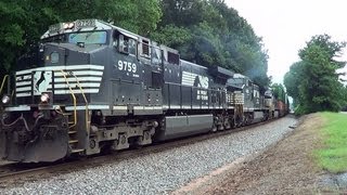 NS Train 230 Ellenwood Ga 8202013 [upl. by Standice316]