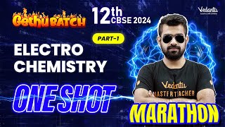 Electrochemistry  One Shot Marathon  Class 12  Gethu Batch  CBSE 2024 🔥 Shimon Sir [upl. by Eikcir388]