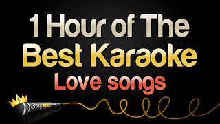 Karaoke Songs with lyrics  Love Song Medley [upl. by Eiryk72]