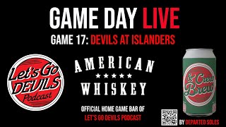 Game 17 Devils At Islanders Game Day Live [upl. by Jayson]