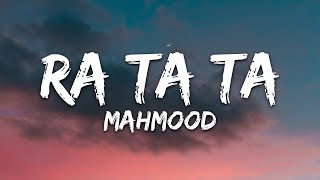 Mahmood  RA TA TA TestoLyrics [upl. by Helaine]